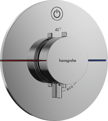 hansgrohe ShowerSelect Comfort S Termostatarmatur til indbygning m/1 udtag, krom