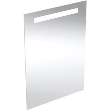Geberit Option Basic Square spejl med lys foroven 50x70 cm
