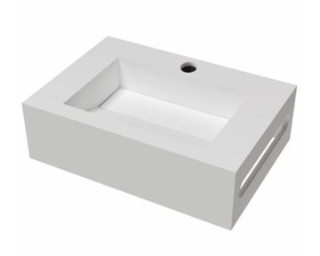 Lavabo Bari håndvask 35x50cm i Mathvid Solid-surface