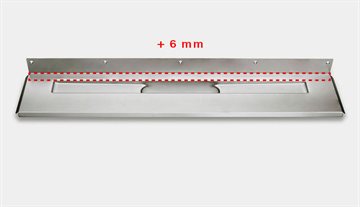 Unidrain 10040301 Afløbsarmatur 300 mm UK 20 mm fliser.