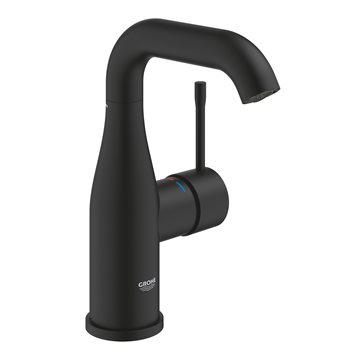 Grohe Essence håndvaskarmatur M-size uden bundventil - Phantom Black