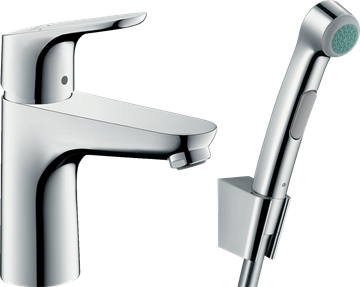 Hansgrohe Focus 100 Bidette krom m/push-open