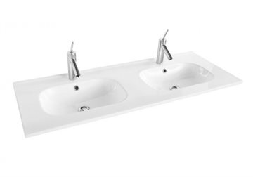 Dansani kantate porcelæn dobbelt vask 161 cm