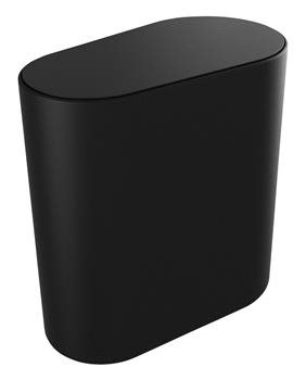 Pressalit Style toiletspand / affaldsspand på 5,1 liter i sort/sort