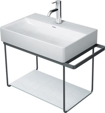 Duravit Metalkonsol til DuraSquare 235660 vägmonteret, krom Diverses Badzubehör