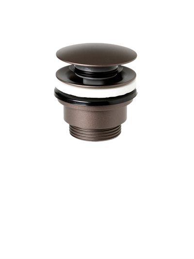 Cassøe Universal push-up bundventil - Mat bronze