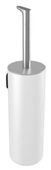 Pressalit Style toiletbørste med holder i Rustfrit stål / hvid PP