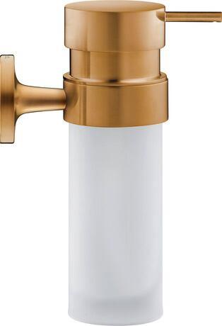 Duravit Starck T sæbedispenser, børstet bronze