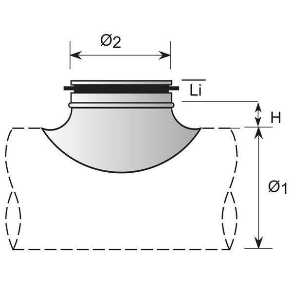 Påstik  - Påstik PSU 160x100mm