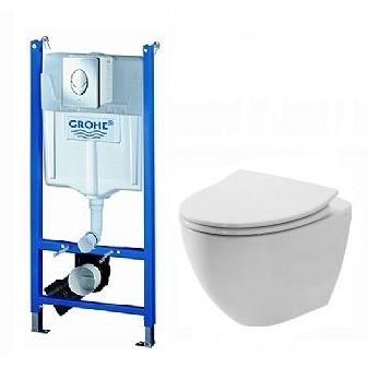 Entreprenør Dripping Plateau Ifö Sign Art toiletpakke med cisterne & softclose sæde