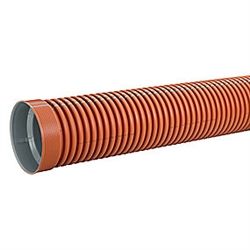 Uponor PP kloakrør 200x3000mm SN8 u/tætn.ring, Ultra Double